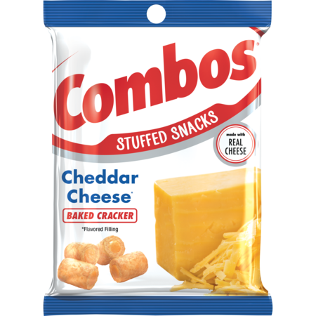 COMBOS Combos Cheddar Cheese Cracker Combo Snack 6.3 oz., PK12 273755